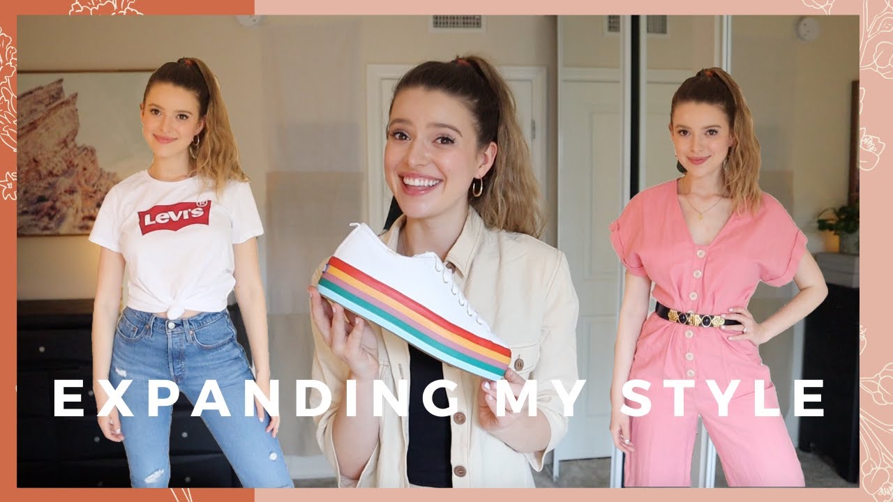 Trying & Styling Clothes That  