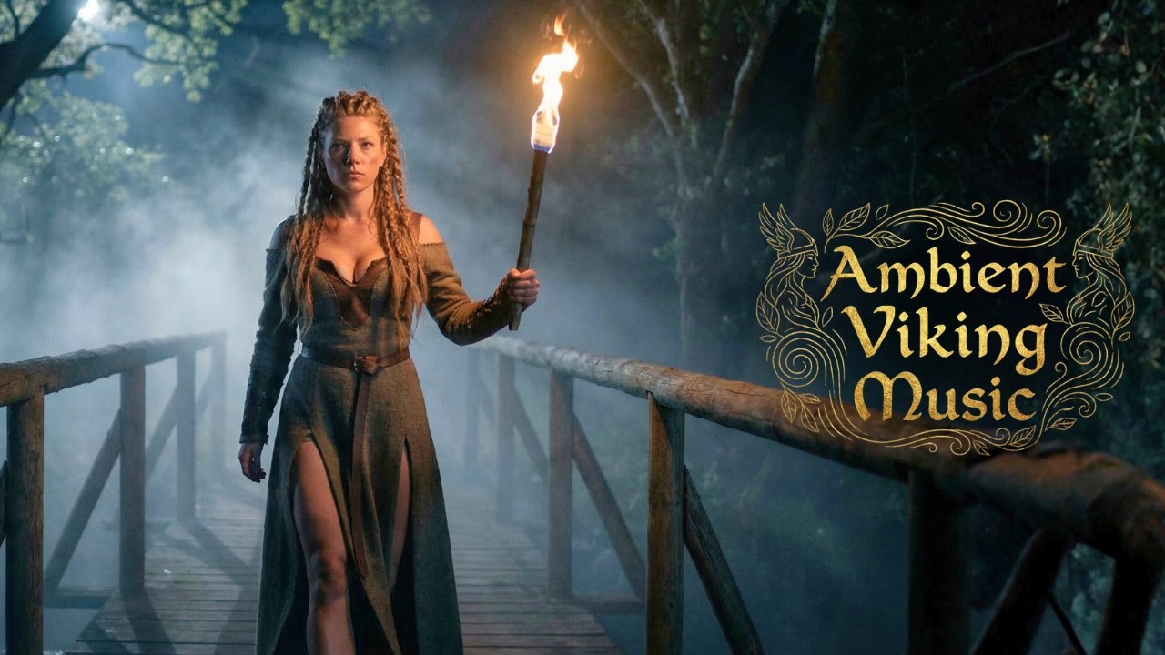 Relaxing Viking Music | Nordic Fog Ambient with Powerful Norse Female Vocals for Relax & Deep Sleep
