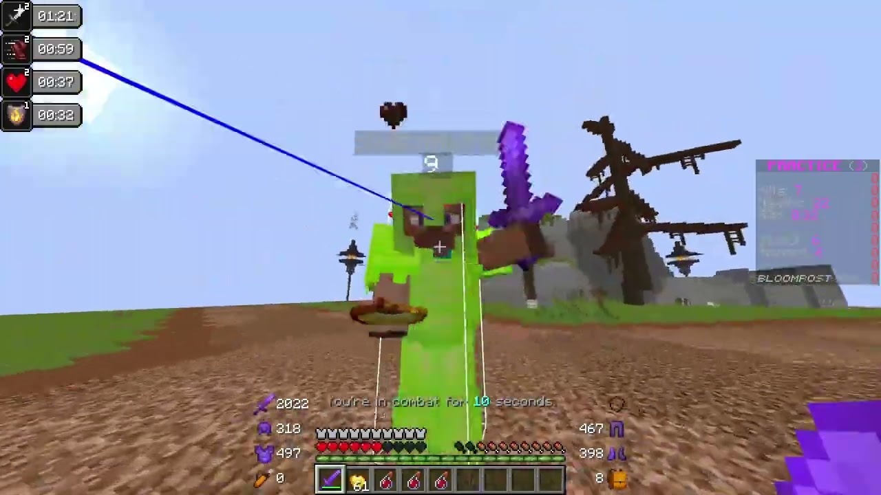 playing pvp after a while