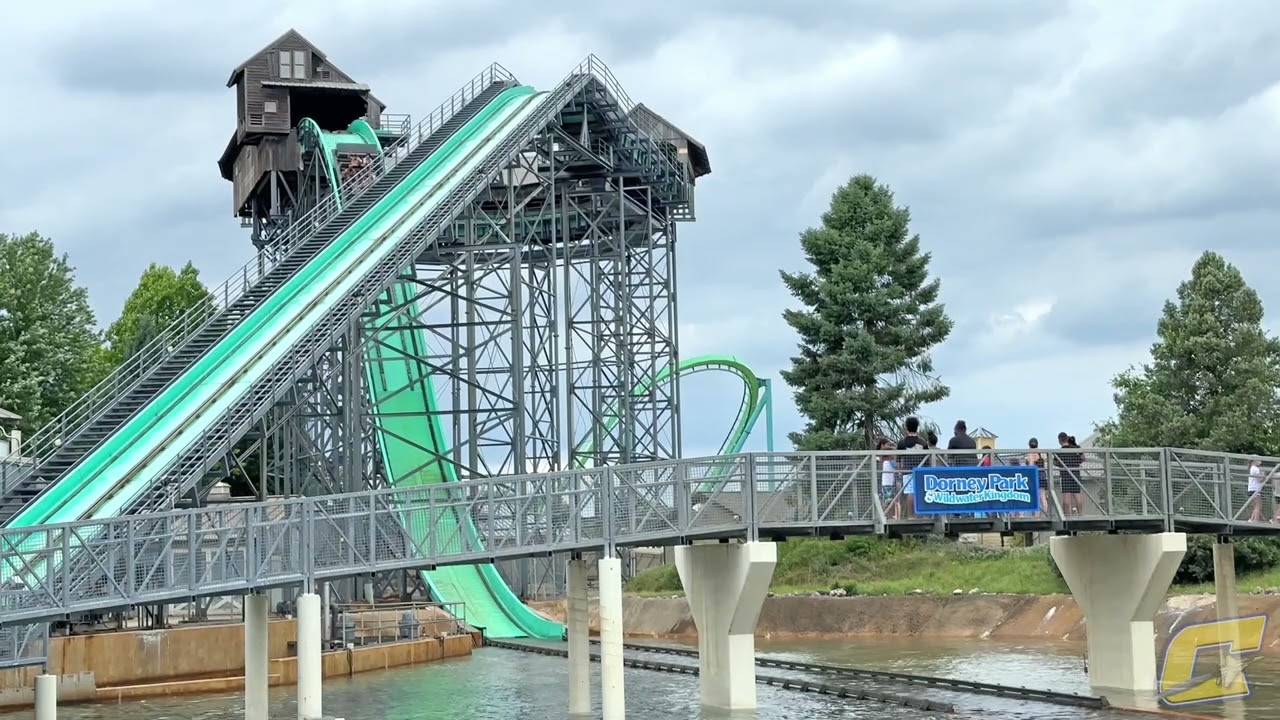 White Water Landing (4K OFF Ride POV)- Dorney Park, Allentown, PA