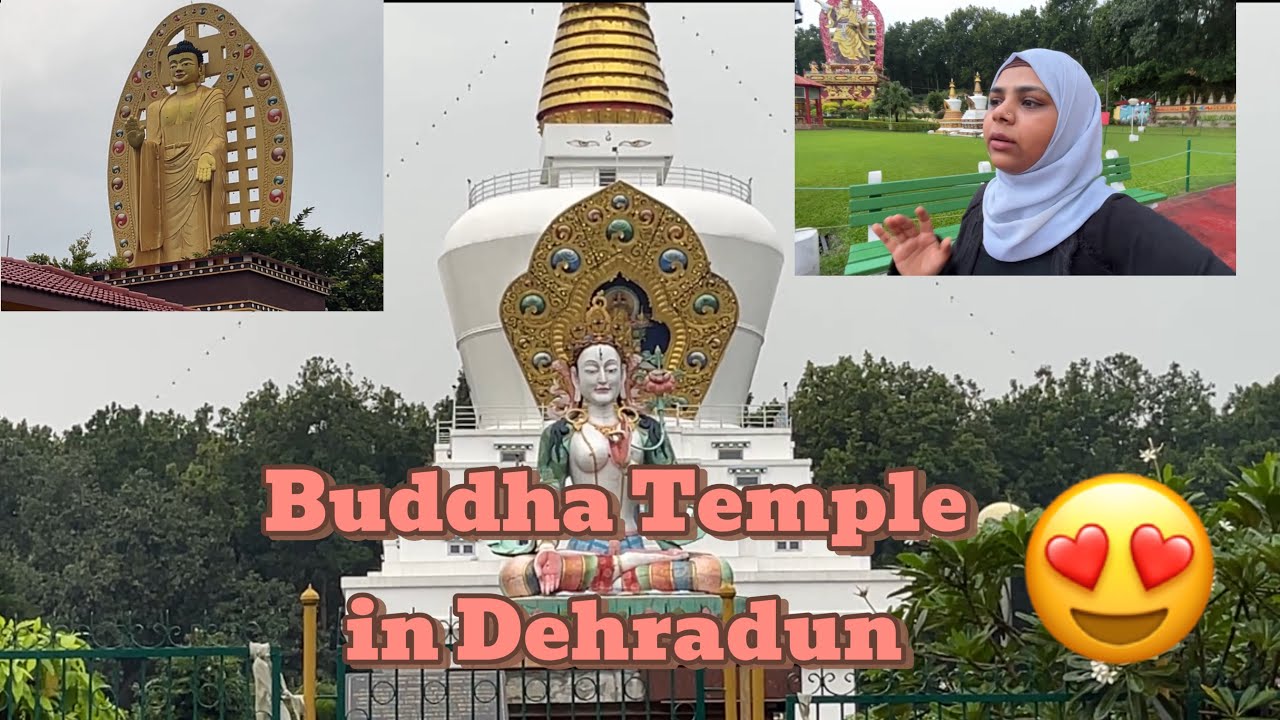 Famous Buddha temple in Dehradun || Buddha temple || Buddhism  dharma|| #buddhism #buddhatemple ￼