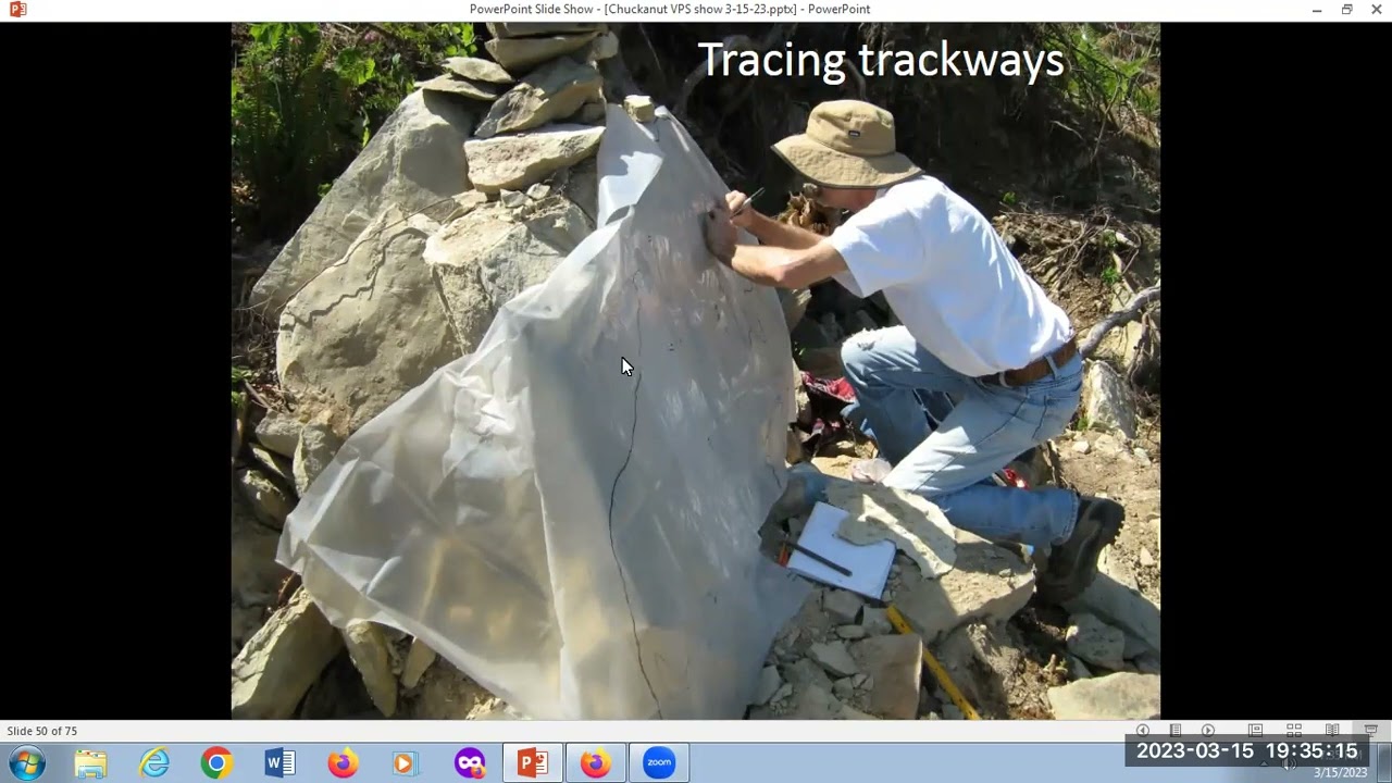 Dr. George Mustoe - Paleontology of The Chuckanut Formation, Northwest Washington.