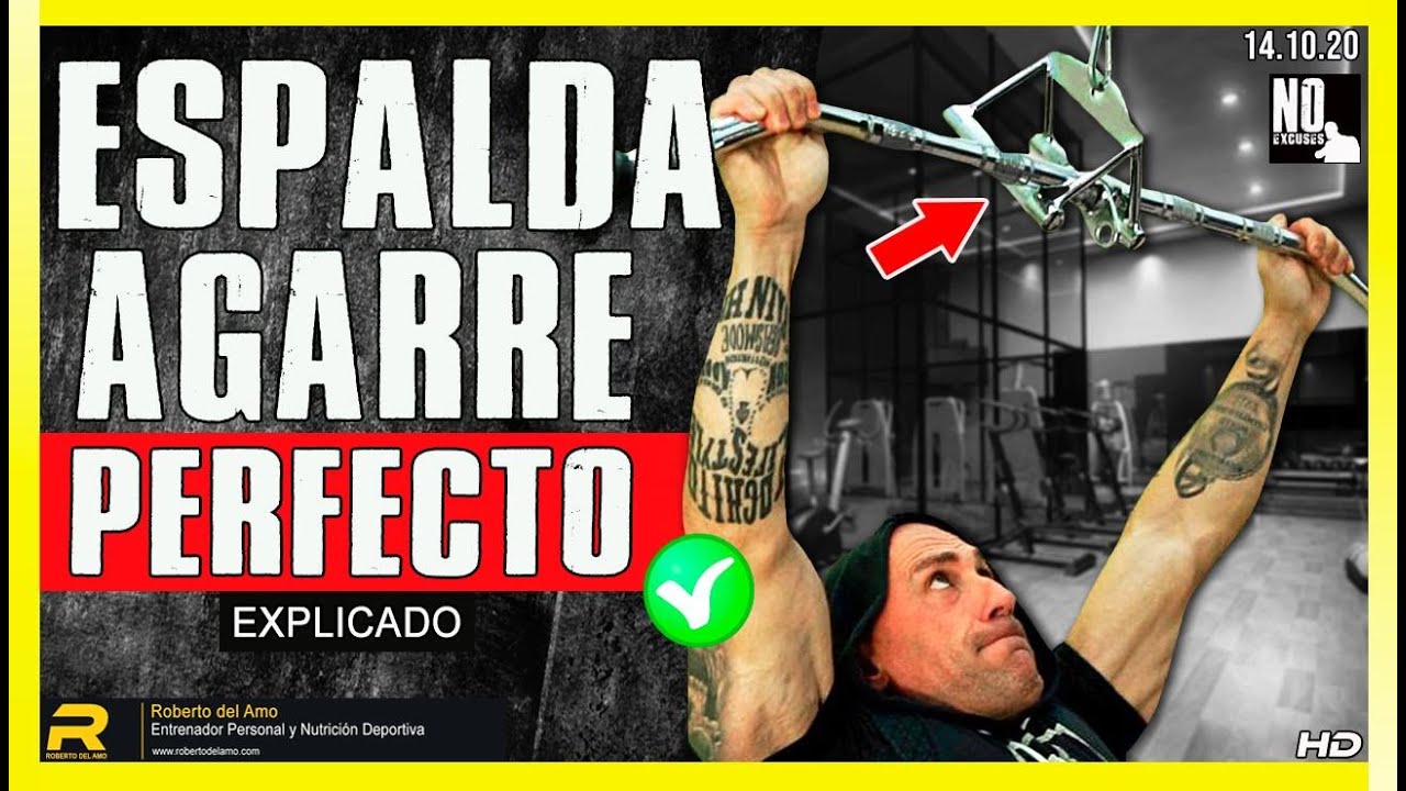 ESPALDA MÁS GRANDE CON ÉSTE AGARRE PRUÉBALO !!