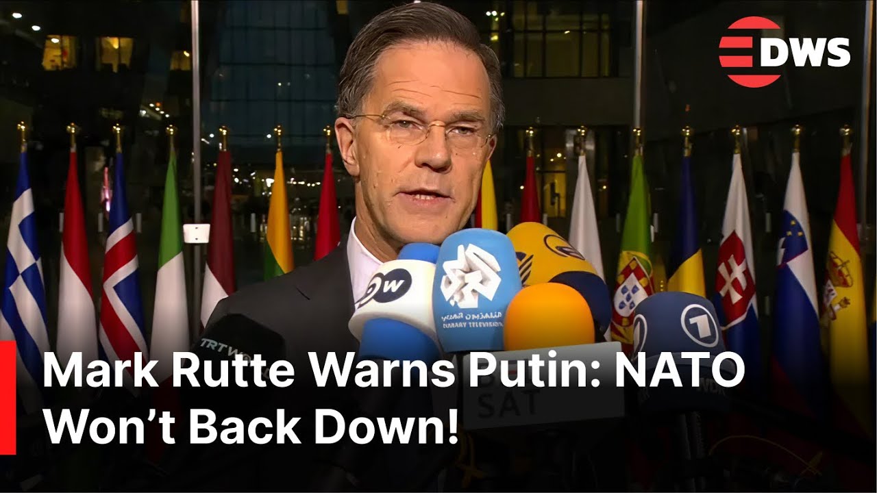 NATO WARNING: Secretary General Mark Rutte Sends Strong Message on Ukraine and Putin | AC1Z