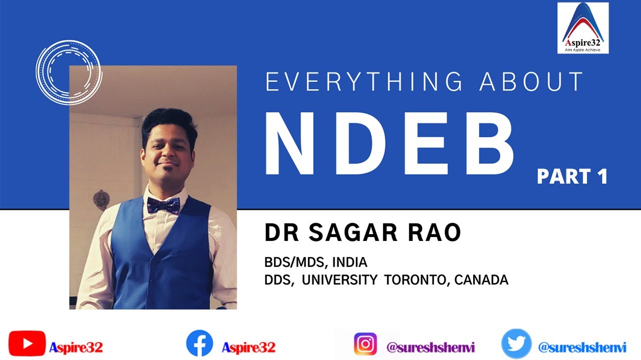 National Dental Examining Board of Canada | Part 1 | AFK ACJ ACS