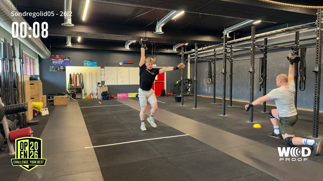 Sondre Golid - CrossFit Open 26.2