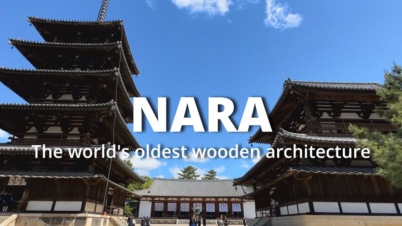 Horyuji Temple, the world's oldest wooden architecture