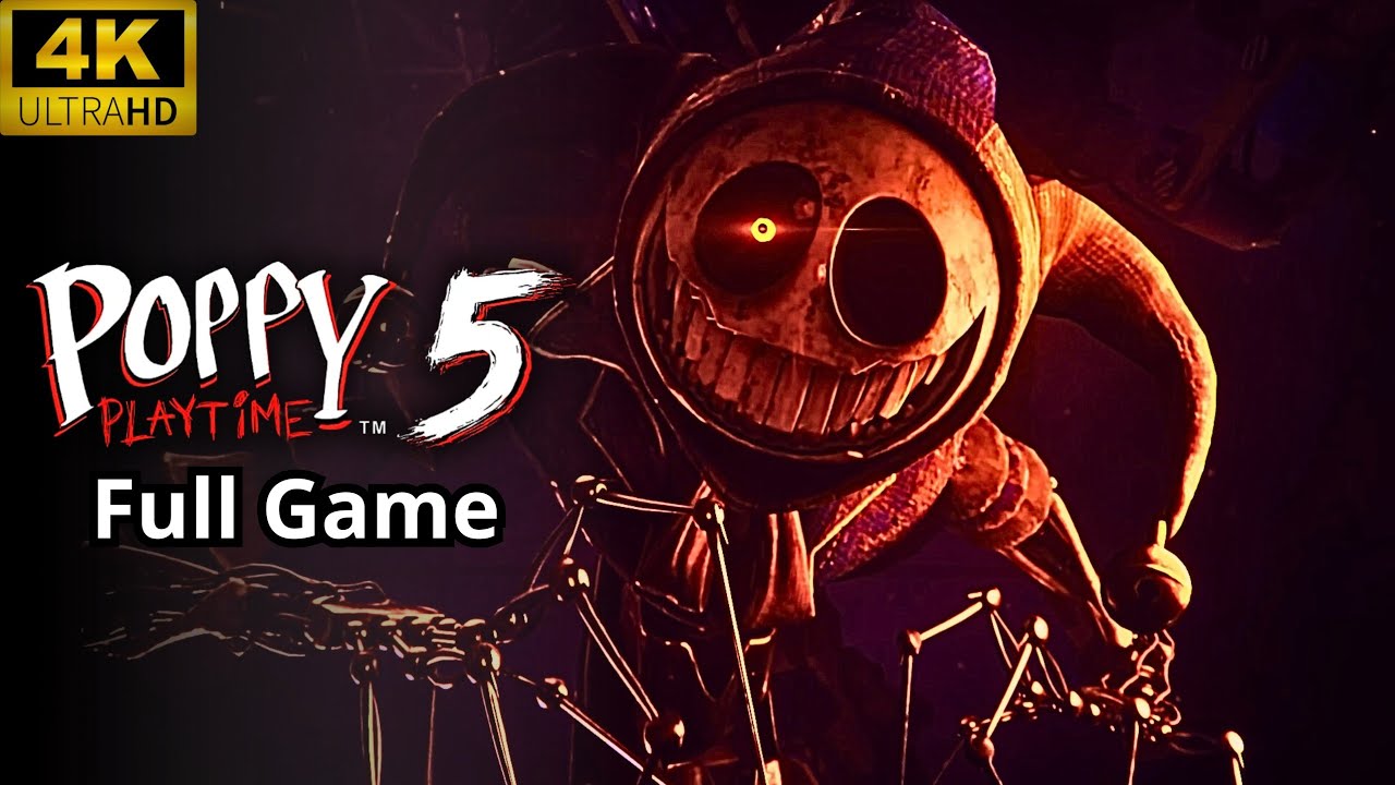 Poppy Playtime: Chapter 5 - FULL GAME Walkthrough + No Deaths (Low End PC)