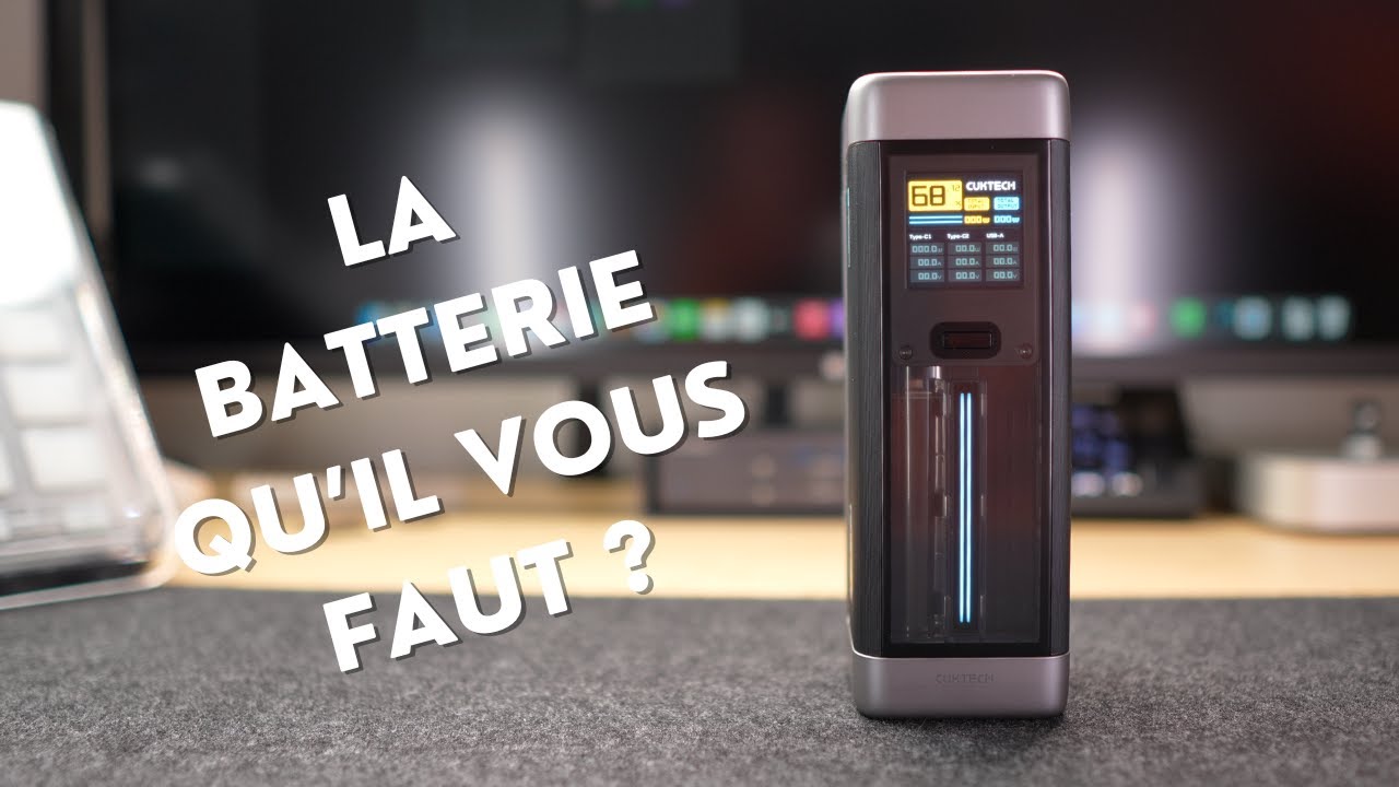 Test d'une BATTERIE EXTERNE pour TOUS vos équipements : la CUKTECH 20 !
