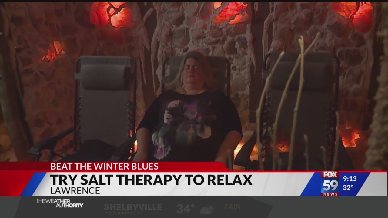 Business uses salt therapy to improve mood