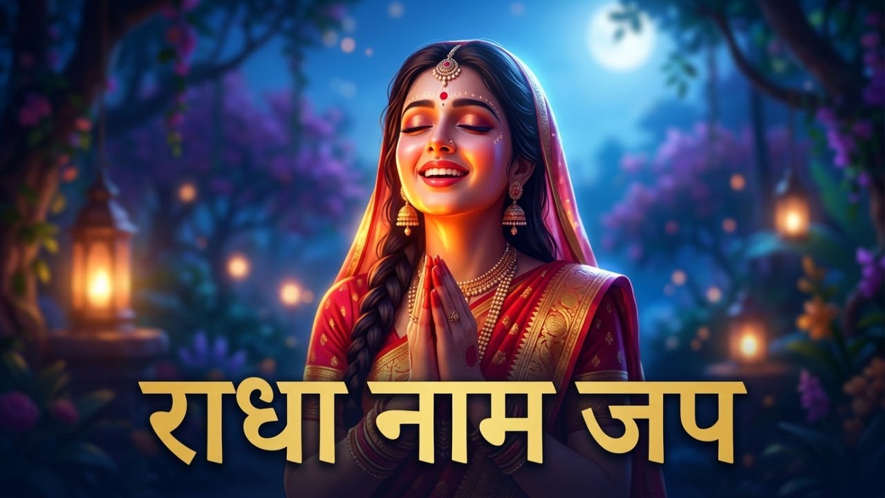 राधा नाम जप - दिव्य प्रेम से भरा आध्यात्मिक संकीर्तन
