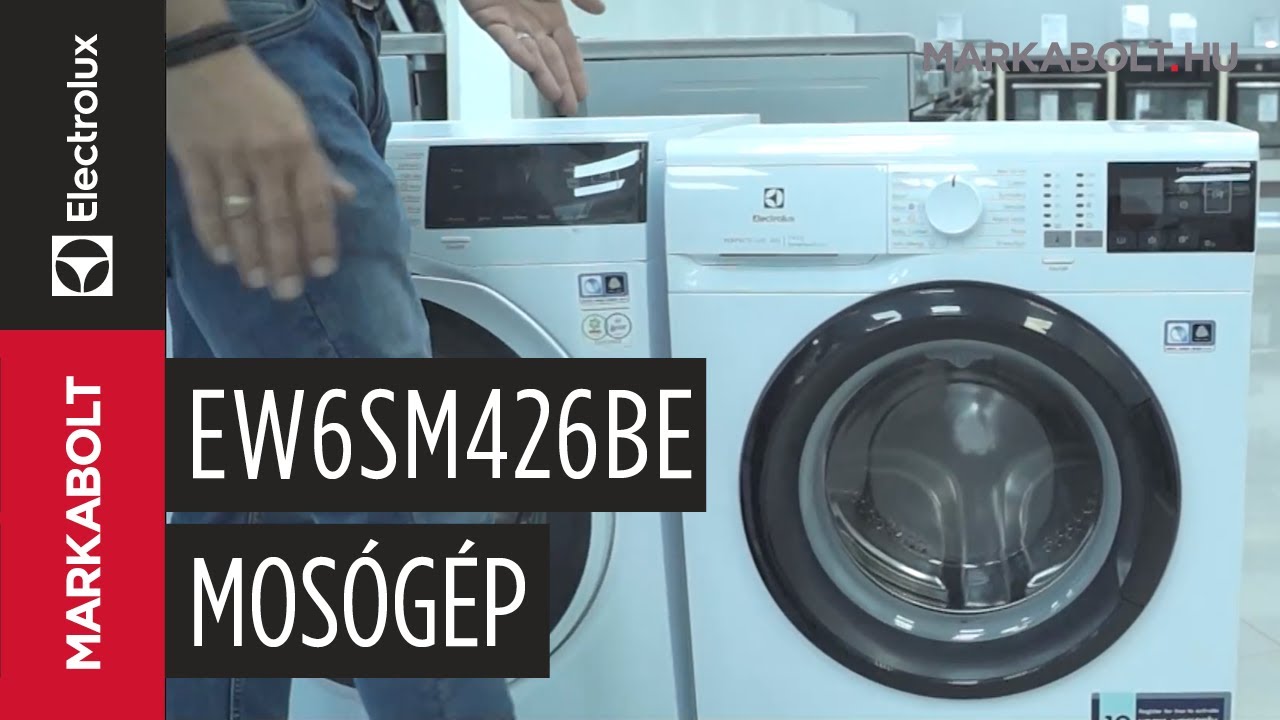 Electrolux EW6SM426BE elöltöltős mosógép – Márkabolt.hu