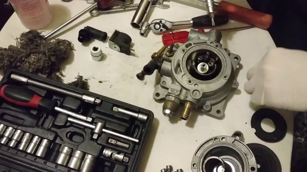 Omvl Reducer Open and Cleanning