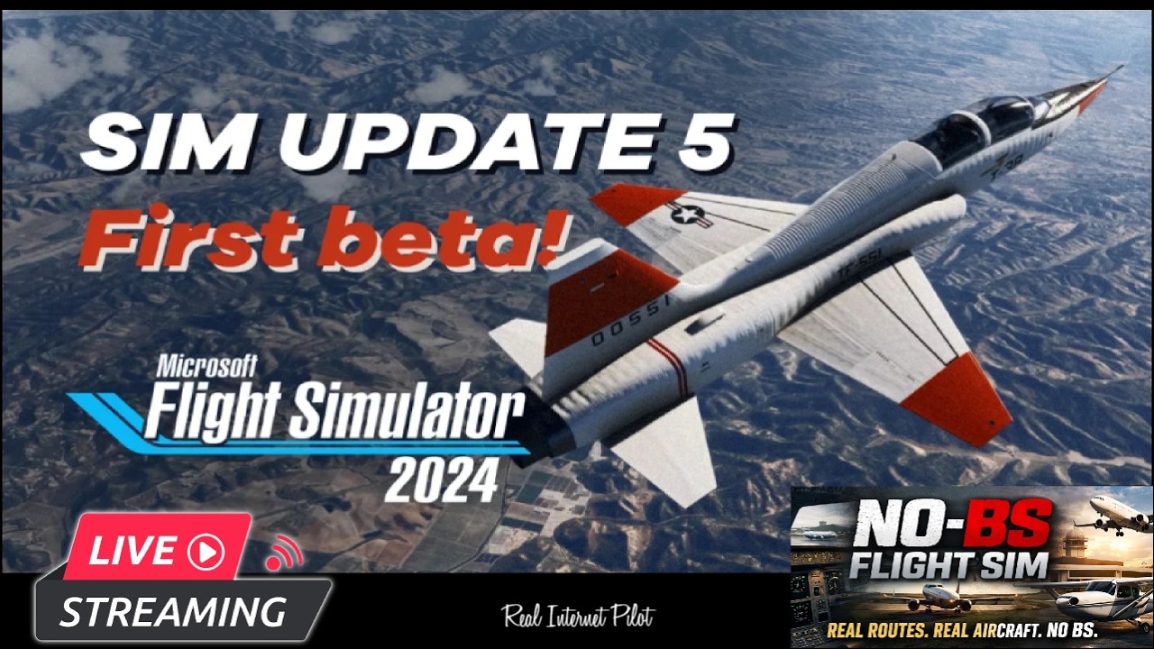 MSFS 2024 SU5 Beta (1.7.6.0) — Massive Performance Boosts, Aircraft Fixes & New Features