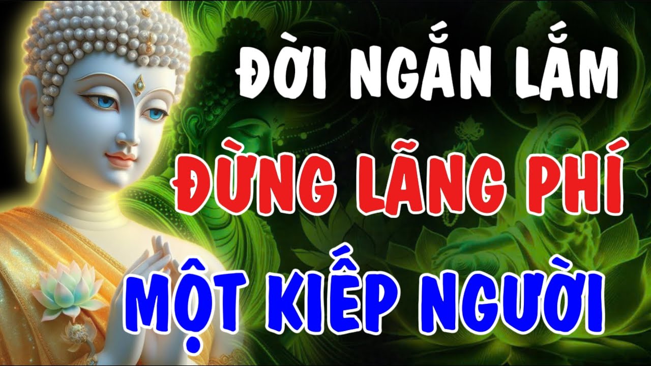 ĐỜI NGẮN LẮM - ĐỪNG HƠN THUA LÃNG PHÍ MỘT KIẾP NGƯỜI | Phật Từ An Nhiên