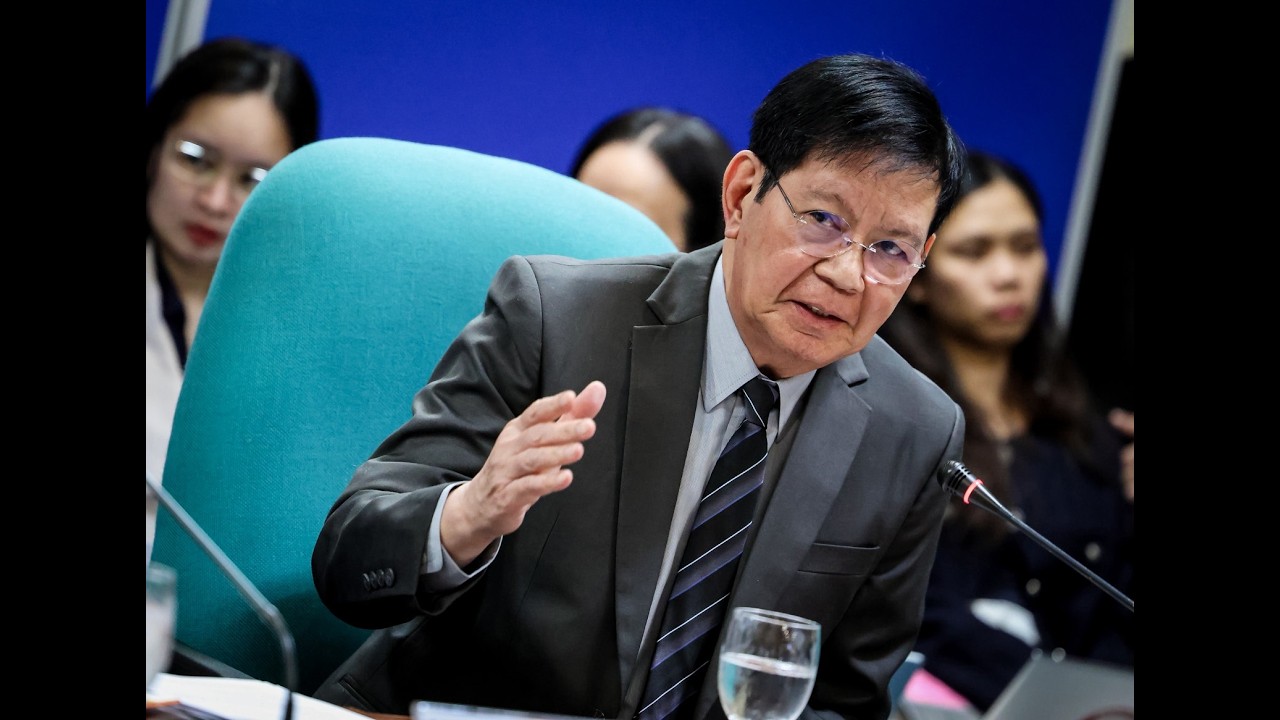 Sen. PING LACSON Stresses Budget Reforms at Senate Hearing