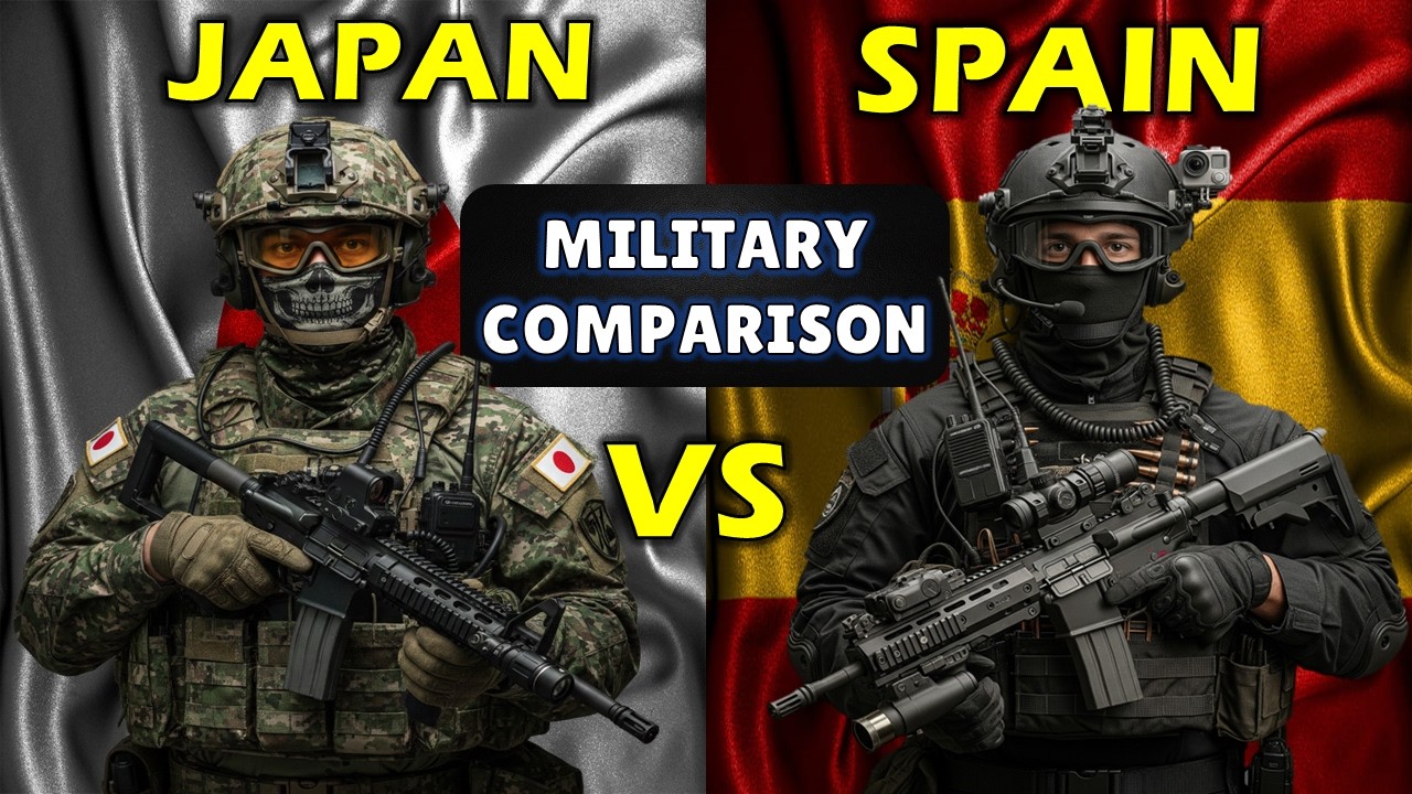 Japan vs Spain Military Power Comparison 2026