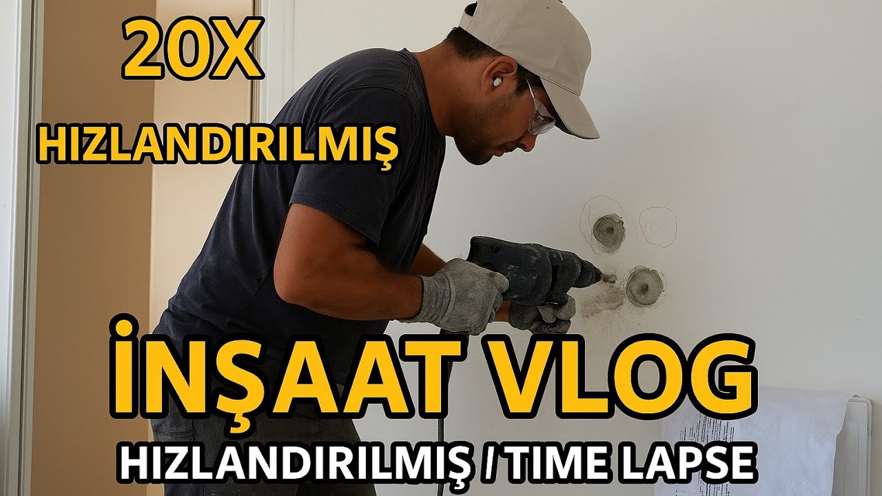Dağınık İnşaat Alanı Temizliği ve Duvar Kırma | 20 Kat Hızlandırılmış