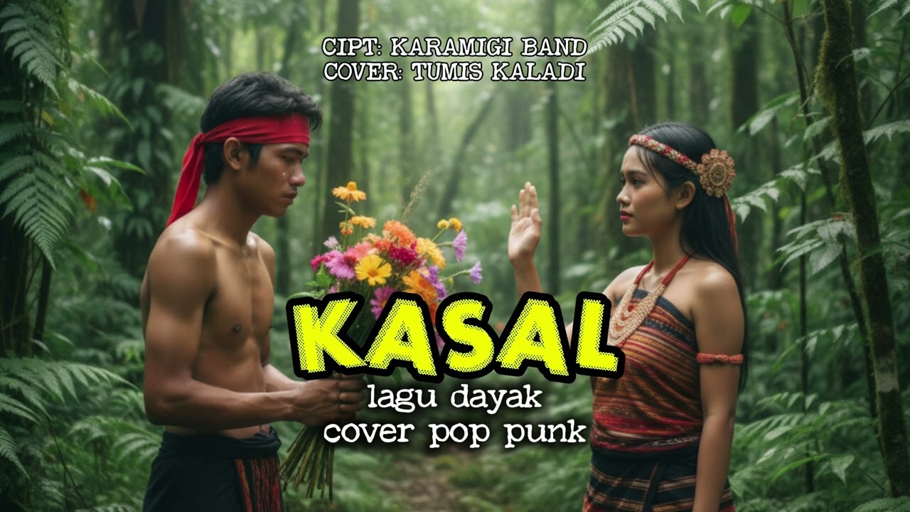 KASAL  - KARAMIGI BAND | LAGU DAYAK COVER POP PUNK | LAGU DAYAK #lagudayakkanayatn  #lagudayakviral 