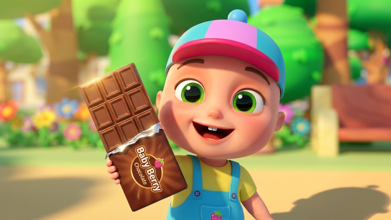 Schokolade f&uuml;r alle! 🍫🍬 Lasst uns teilen! 😊 Pferde-Kinderreime und noch mehr Spa&szlig; 🎶 | Baby Berry