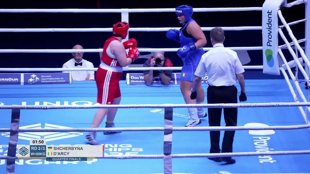 77. (W+80KG) SHCHERBYNA Viktoriia (UKR) VS D'ARCY Cliona (IRL)_WON 5.0