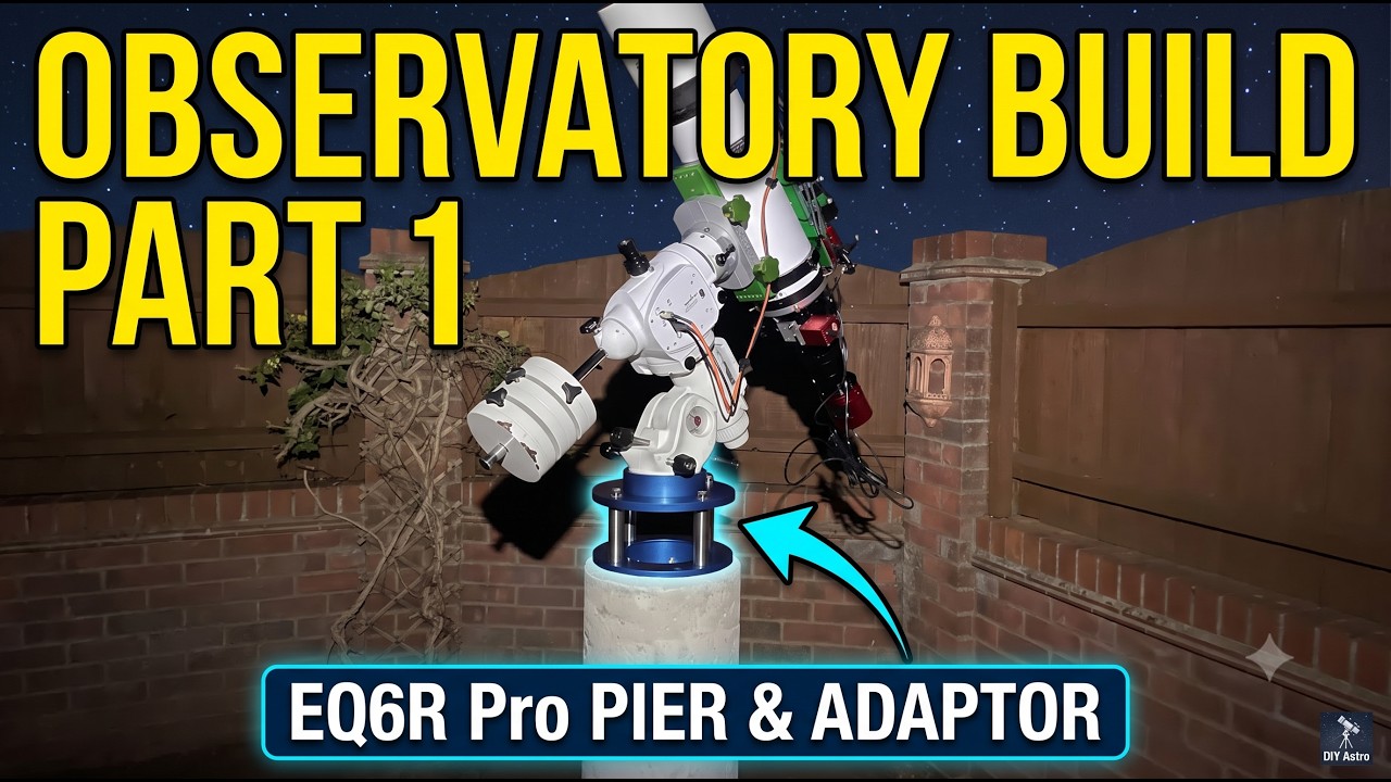 How to Build an Observatory with Roll off Roof Part 1 #observatory #homebuild #astrophotography