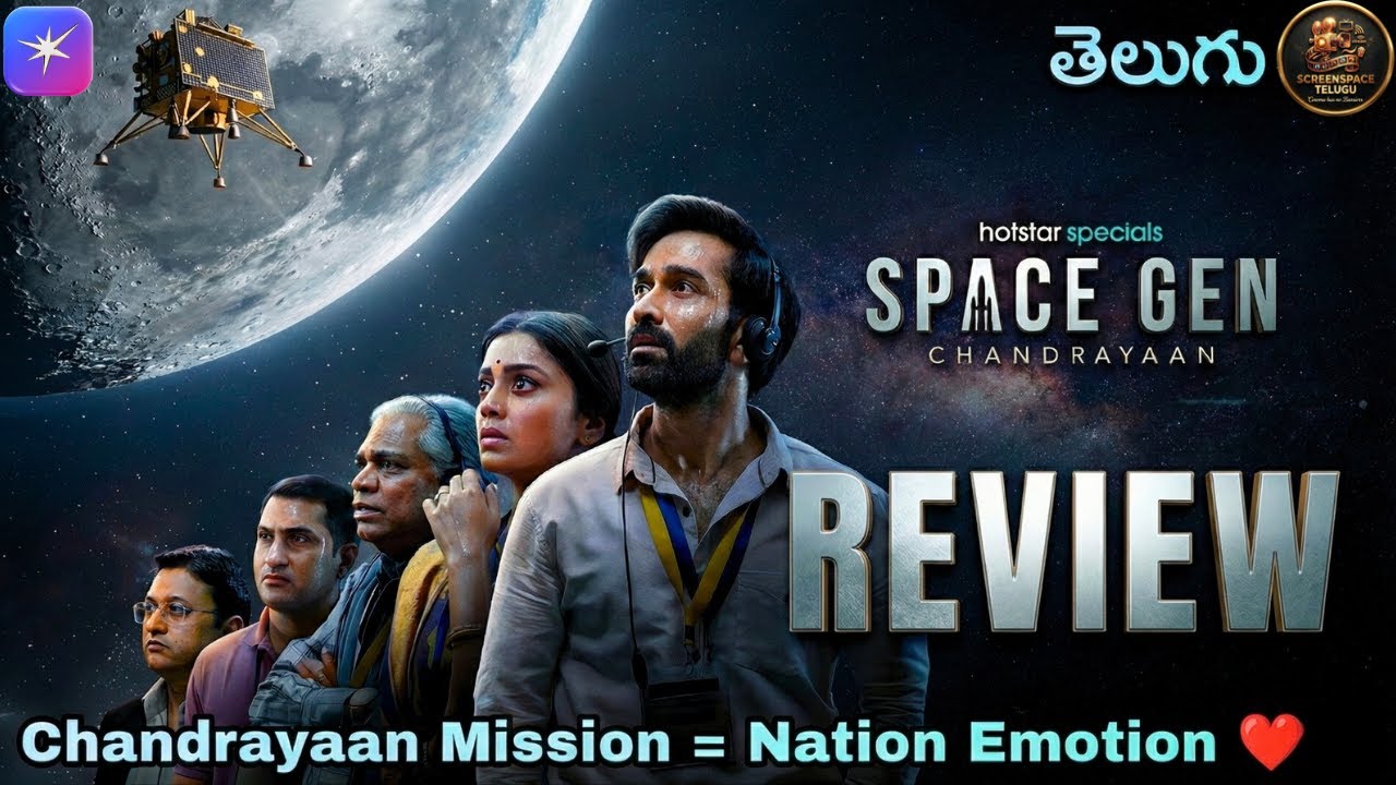 Space Gen : Chandrayaan Telugu Dubbed Webseries Review : Latest Ott Webseries:Jiohotstar:ScreenSpace