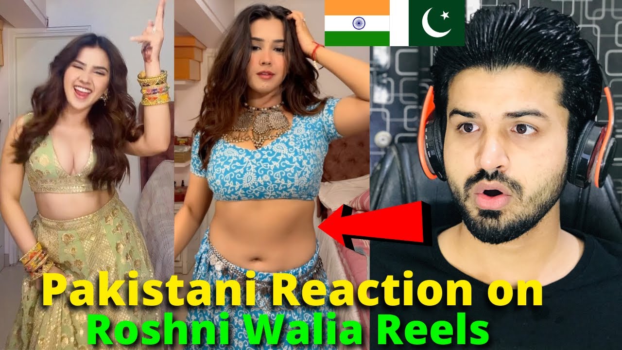 Pakistani React on Indian | Roshni Walia Reels Dance Reels | Jannat Zubair | Reaction Vlogger