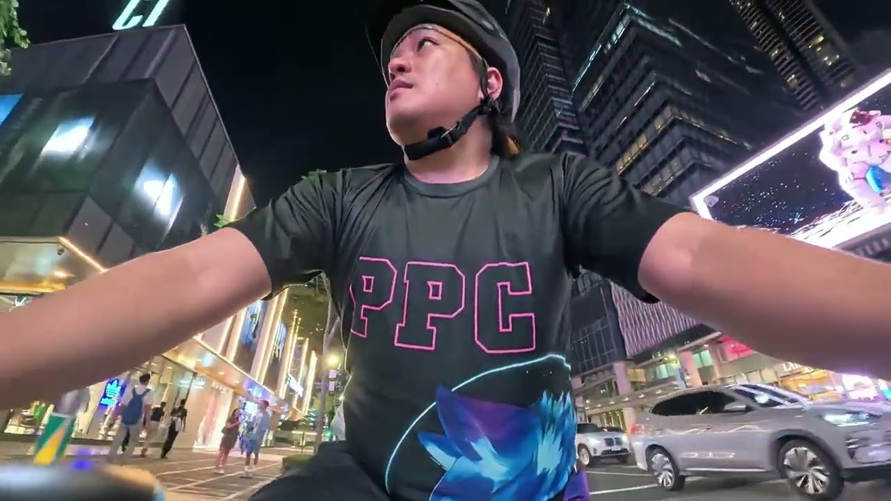Night solo ride @ BGC 