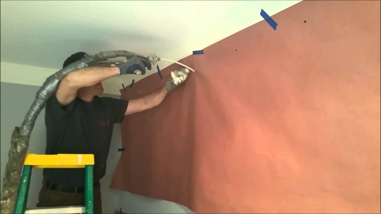 Injection Spray Foam into existing walls