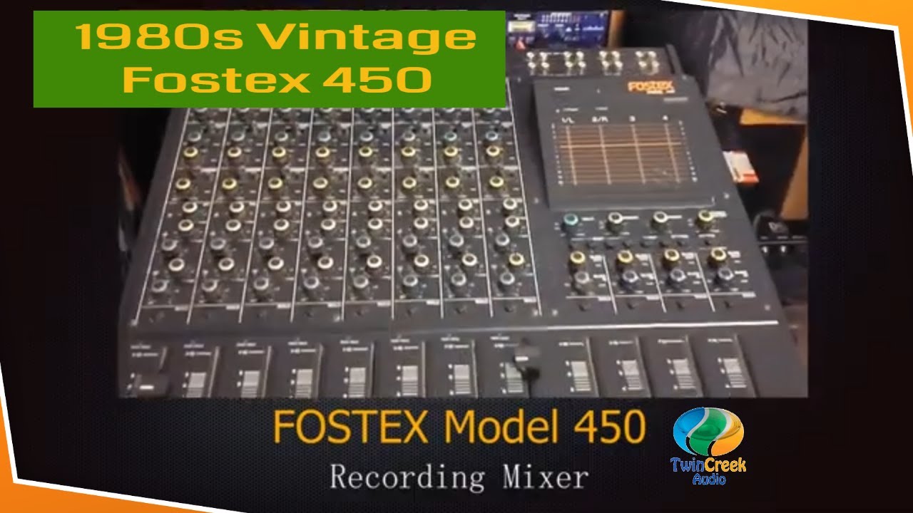 Микшерный пульт Fostex 450
