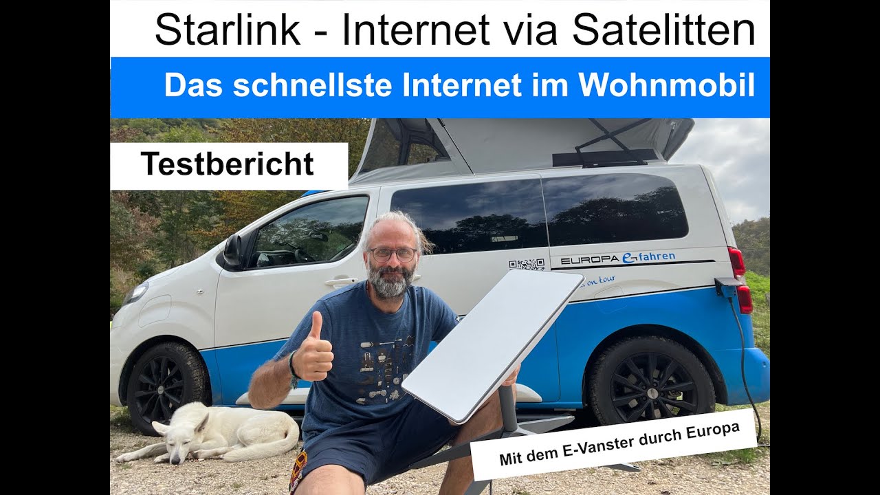 Starlink im Wohnmobil - Der große Test unterwegs in Europa
