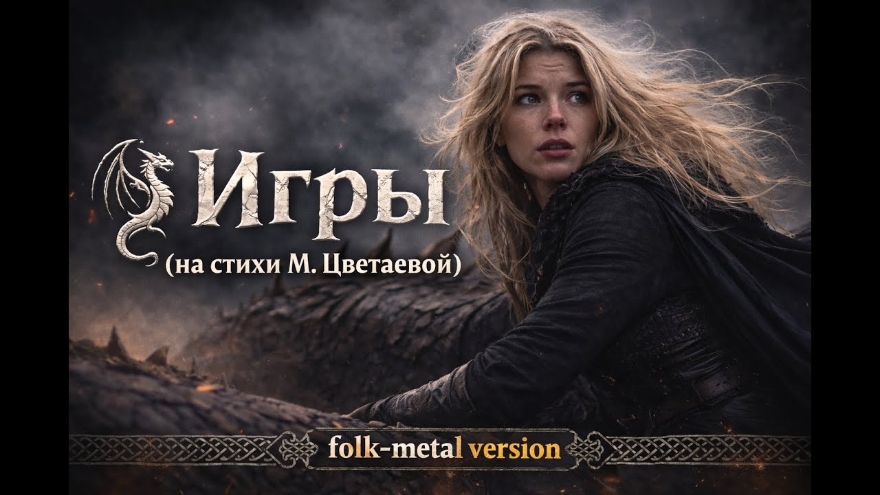 М.Цветаева & AIRina & Serb - Игры (Folk-metal Version, промо-клип) #Цветаева