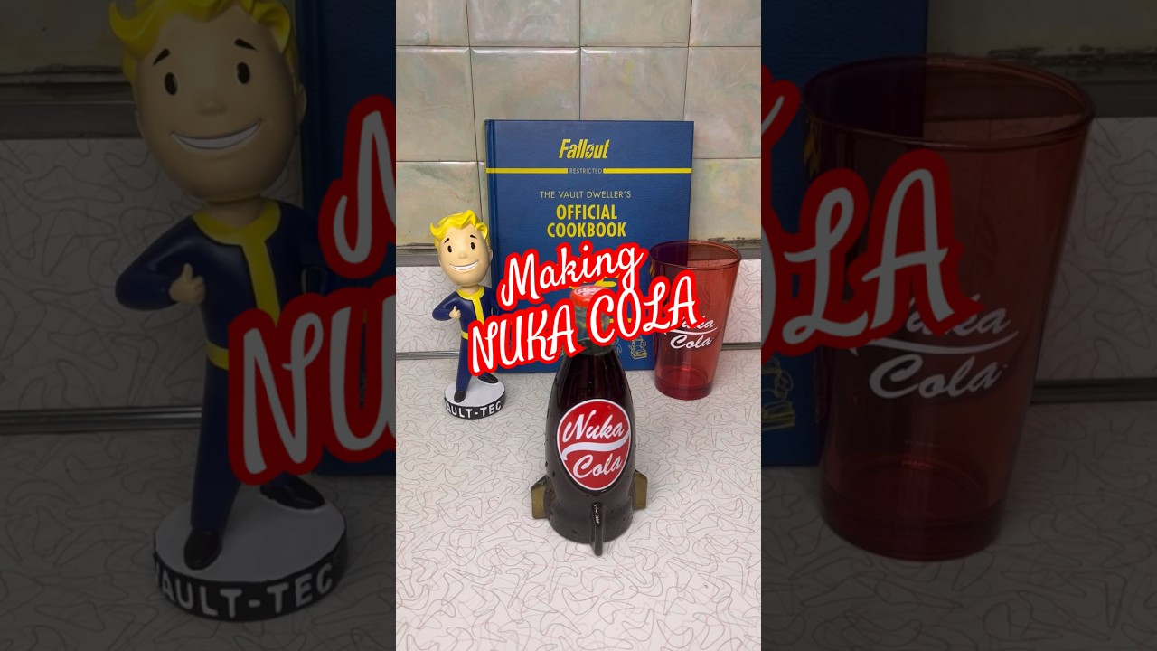 Making the Official NUKA COLA Soda ☢️