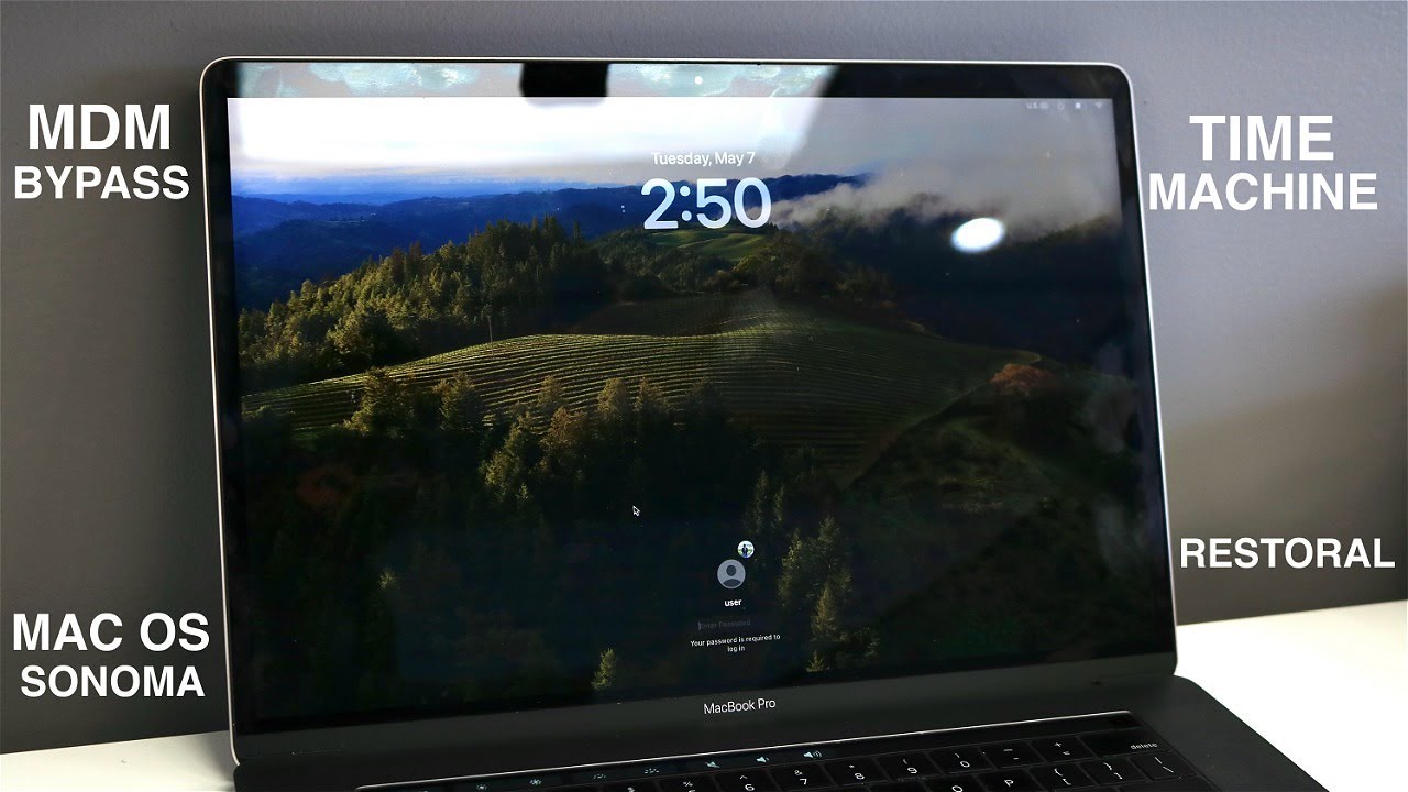 Как обойти MDM в MacOS Sonoma, включая восстановление Time Machine