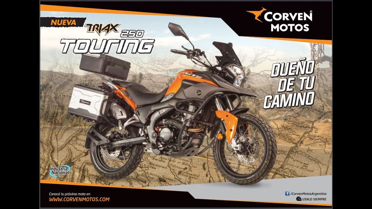 Conversando sobre la Corven Touring 250