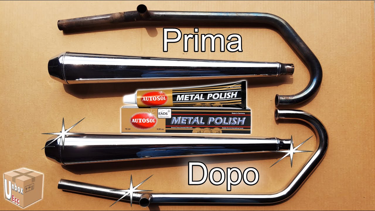 Come Lucidare Collettori e Marmitte della Moto Guzzi v35 / Progetto Caffe Racer e Restauro Parte #17