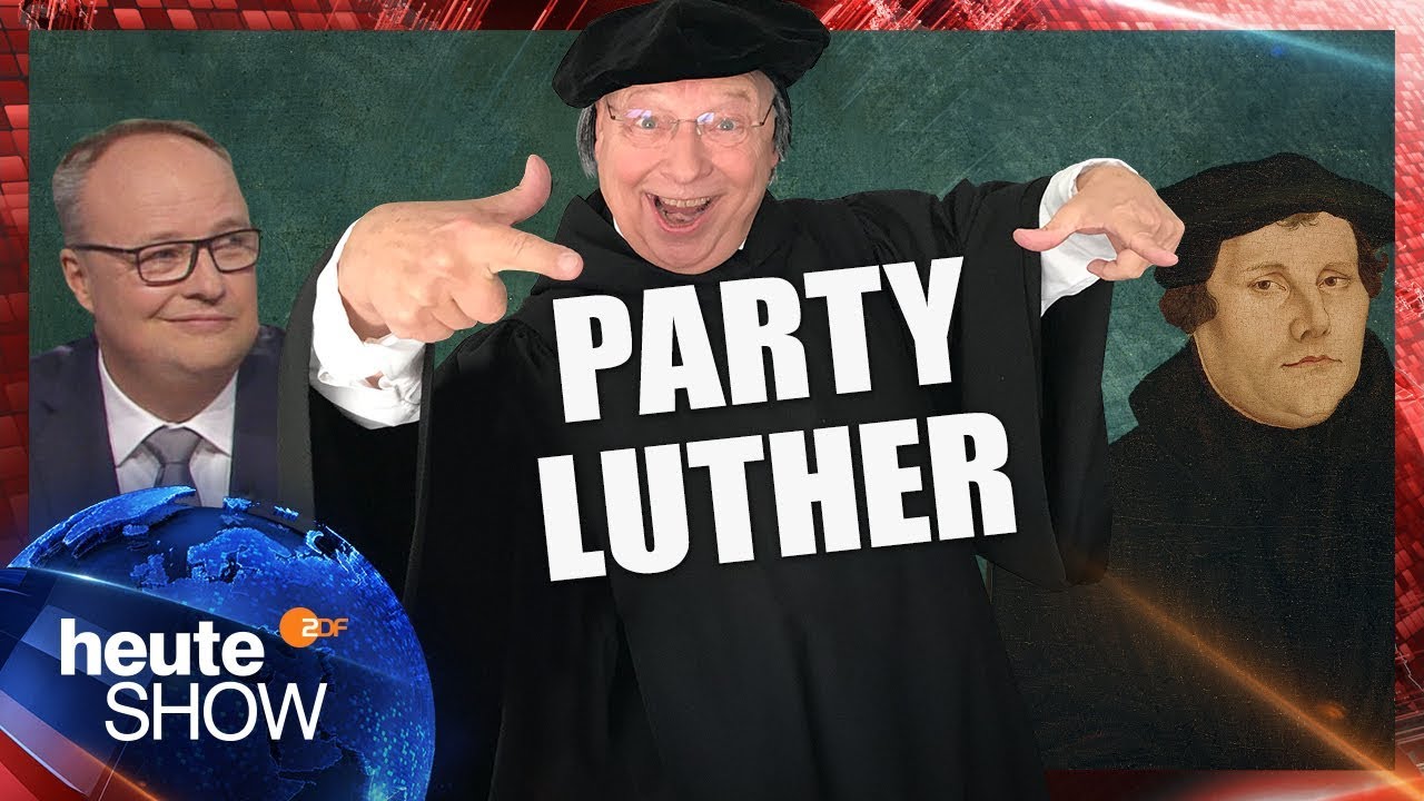 Gernot Hassknecht ist der Party-Luther | heute-show vom 03.11.2017