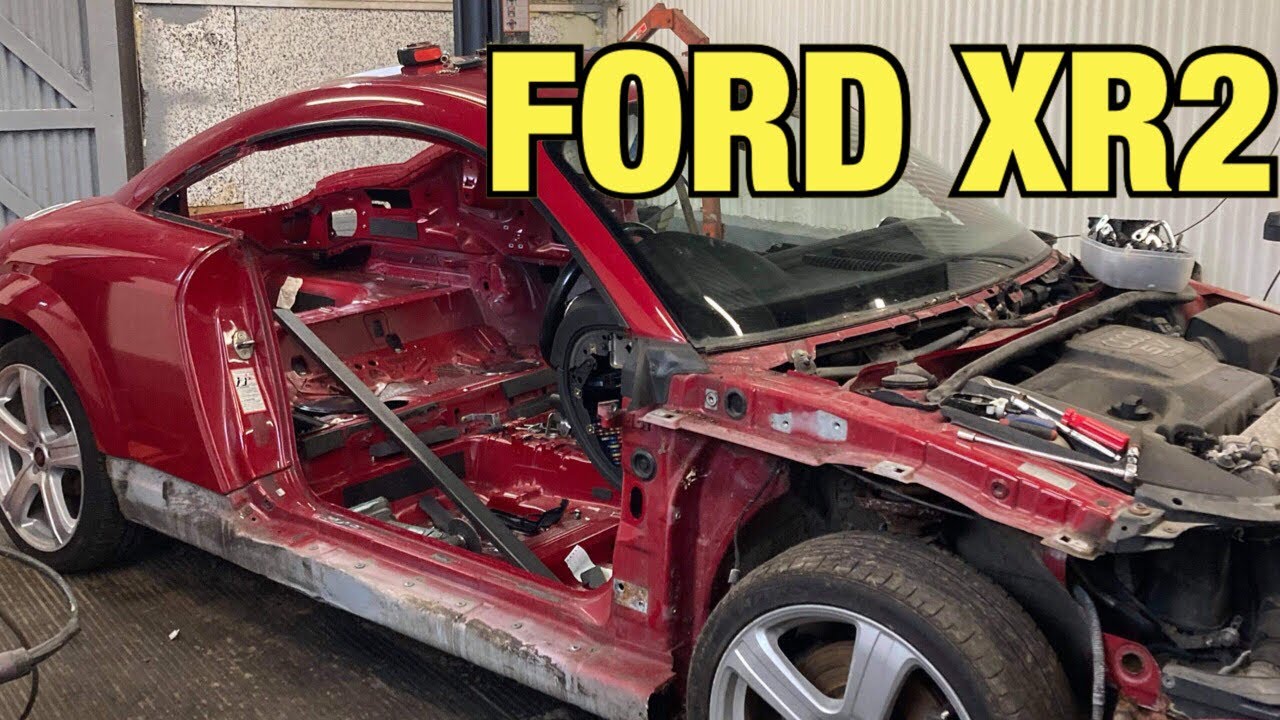 Saving Two Classics Cars From Rusting Away. Part 1 The Frankenstein Body Swap Ford V Audi
