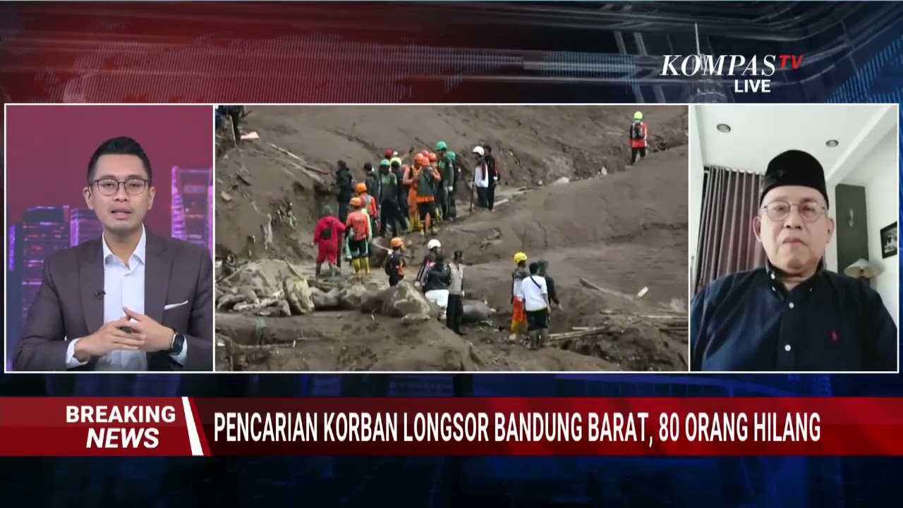 Analisis Pakar Hidrodinamika ITB soal Penyebab Longsor di Bandung Barat