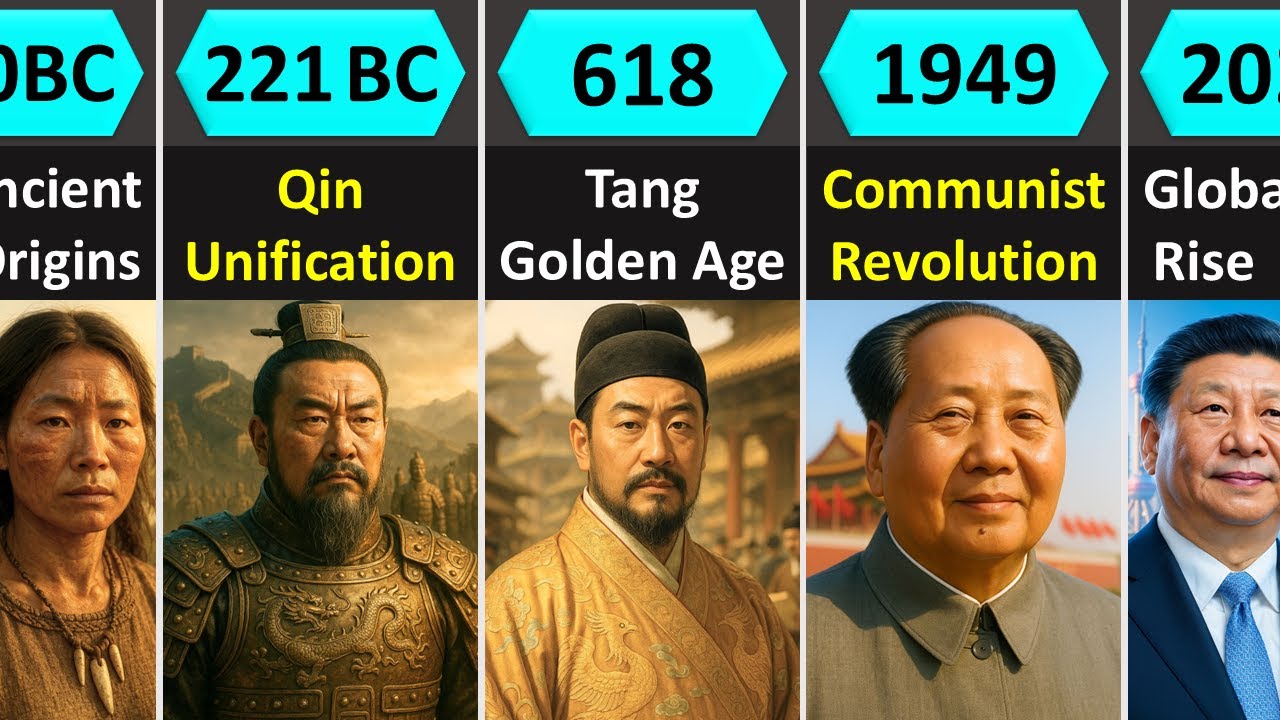 Evolution of CHINA: 10,000 BC - 2100 AD (Full Timeline)