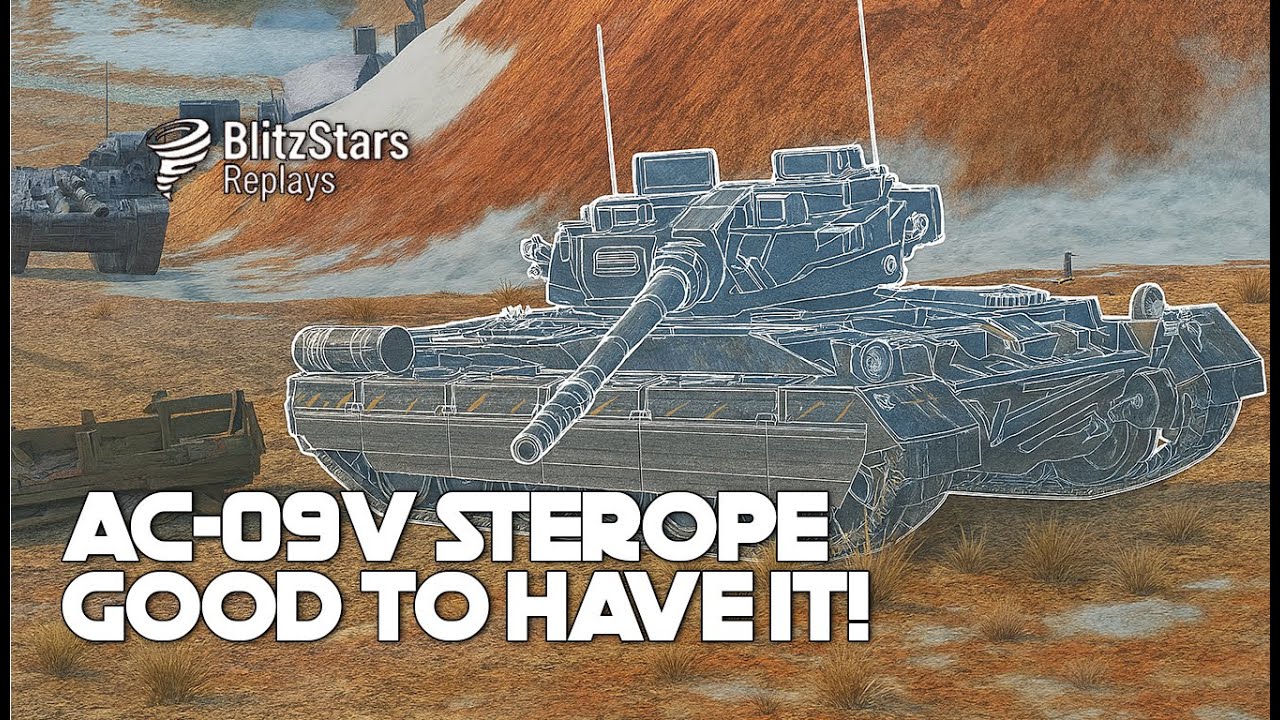 🇺🇸 AC‑09V Sterope – The Tier IX Adaptive Heavy | World of Tanks Blitz