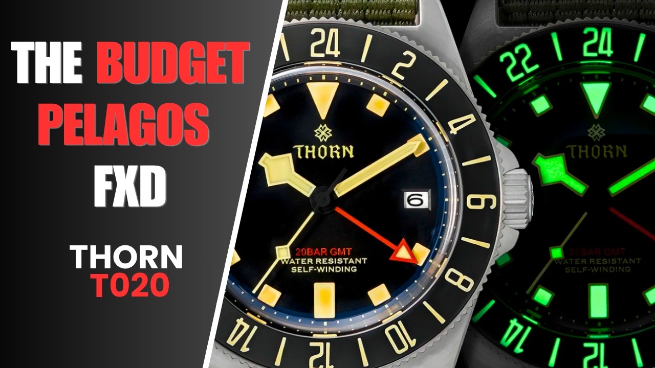 The Thorn T020 is a Pelagos FXD GMT watch on a budget!