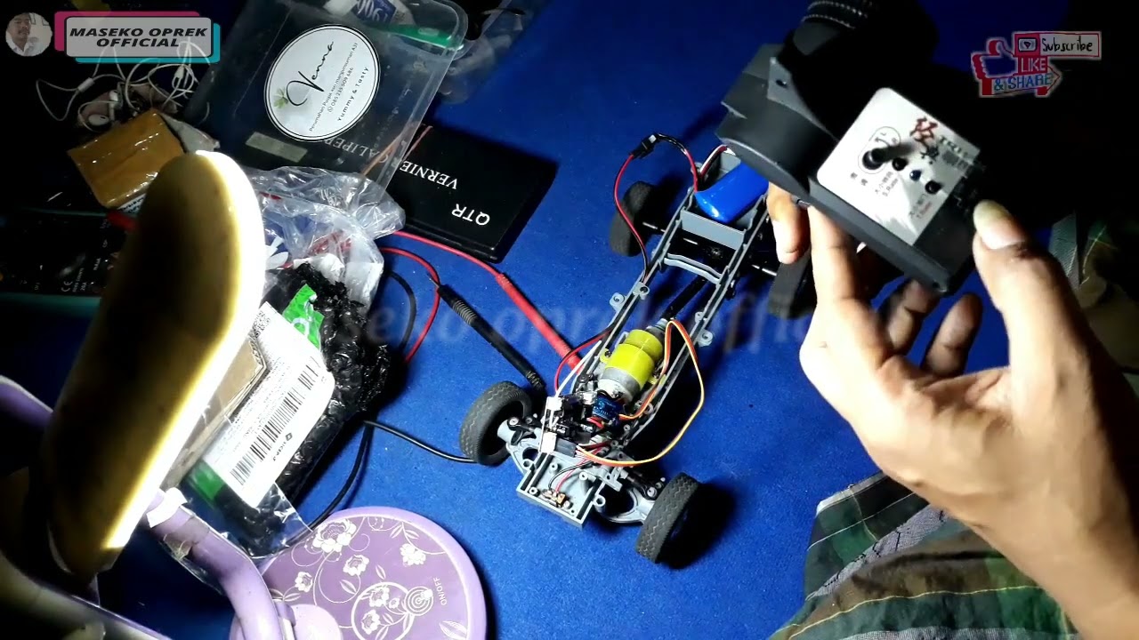 Test Modul WPL D12 RC ada 2 jenis jangan sampai salah