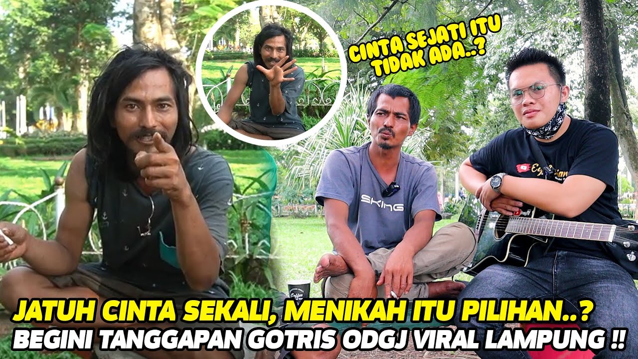 GOTRIS ODGJ VIRAL LAMPUNG TERNYATA PUNYA SUARA EMAS !!? EGO ADRIANO