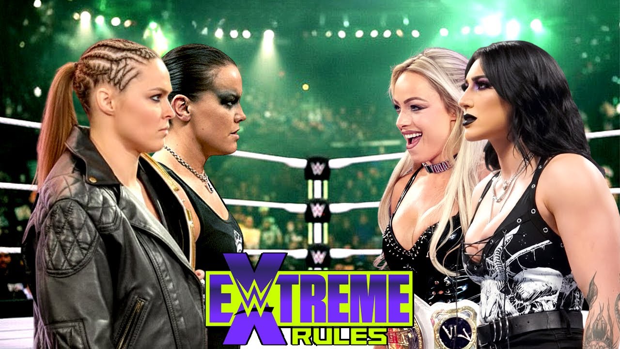 Матч WWE Extreme Rules: Ронда Роузи и Шейна Баслер против Рии Рипли и Лив Морган | 1 февраля 2026 г.