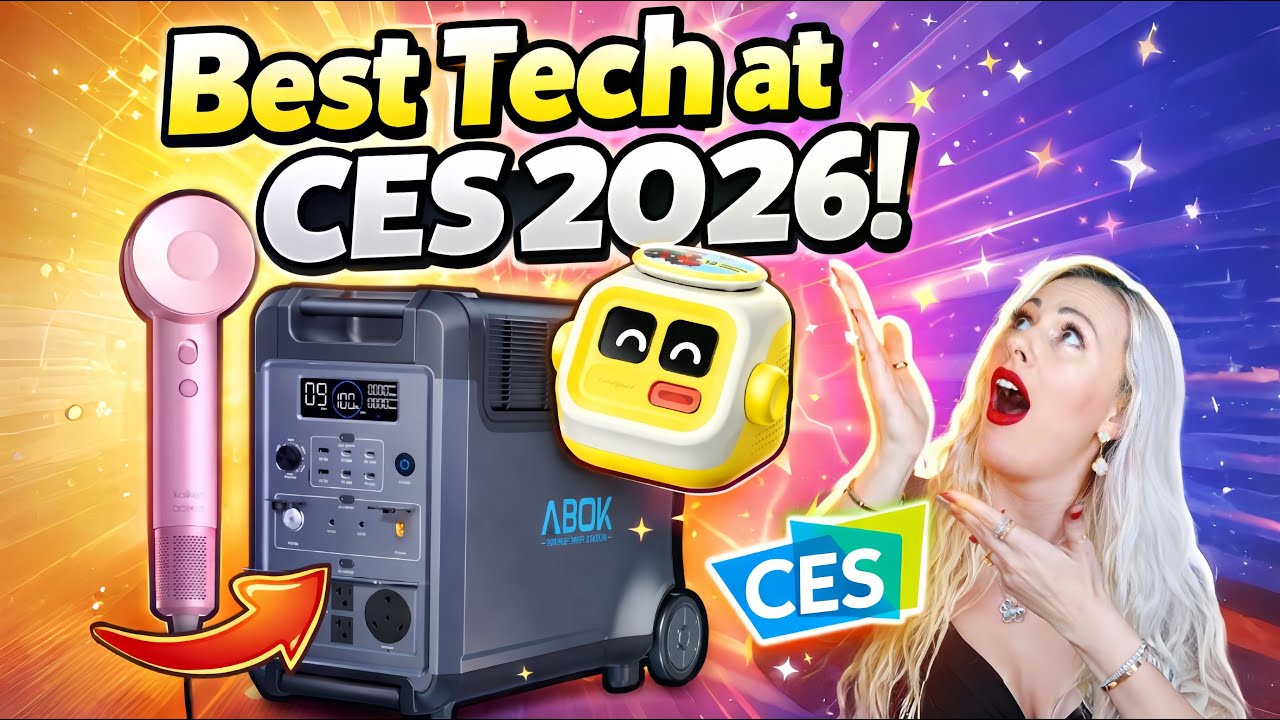 BEST TECH ON CES 2026! ABOK Power Station, Laifen, speedpace Interactive Story Machine for Kids