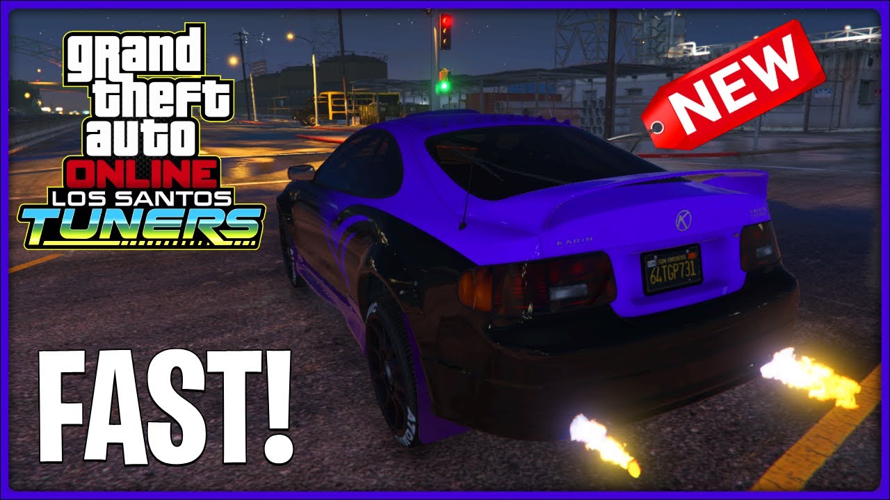 GTA Online Los Santos Tuners DLC - HOW TO MAKE The NEW CALICO GTF The FASTEST CAR! (Toyota Celica)