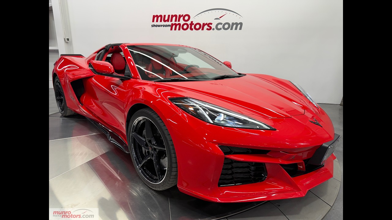 Corvette E-Ray 3LZ Coupe 2025 года выпуска, 6.2L V8 Hybrid, полный привод, 655 л.с., цвет Torch R...