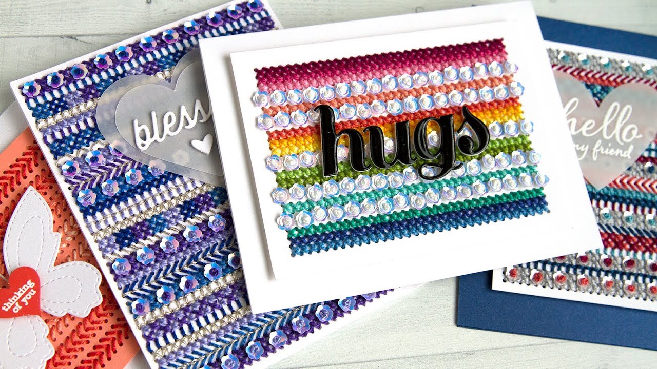 Stitching on Cards